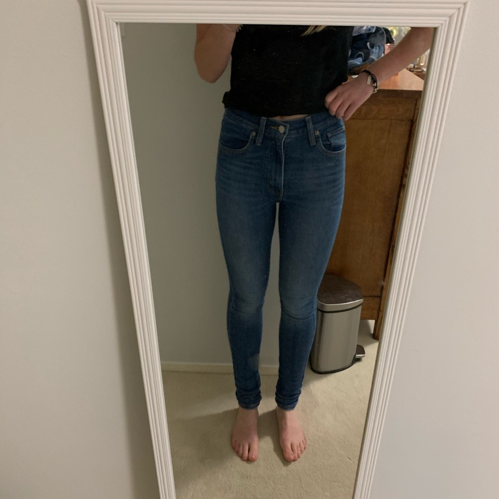 COPY - LEVI'S Mile High Super Skinny Jeans Size 26